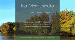 Desktop Screenshot of islamarchiquita.com.ar